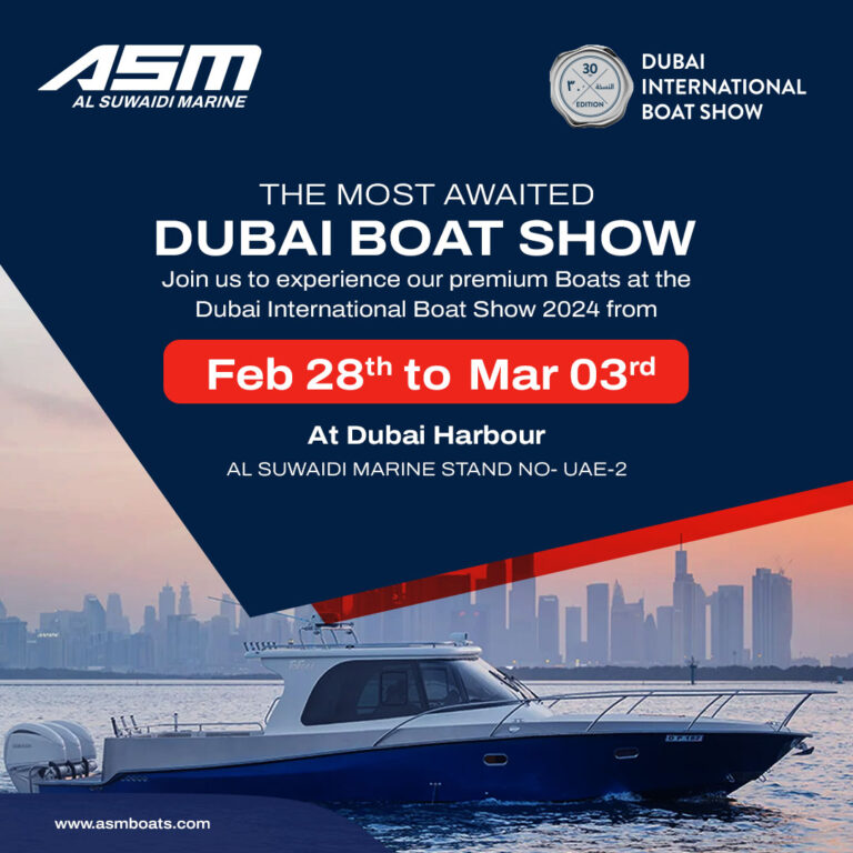 Dubai International Boat Show ASM Boats